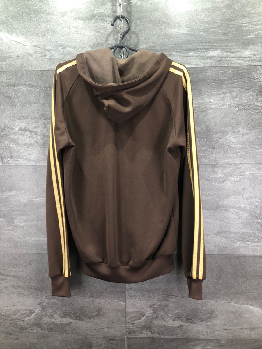 Vintage Adidas Superstar Olympic Brown Track Jacket Big Logo 