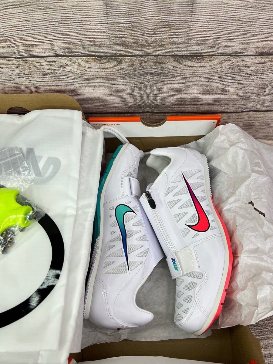 Nike Zoom Long Jump LJ 4 Track & Field Spikes White Flash Crimson