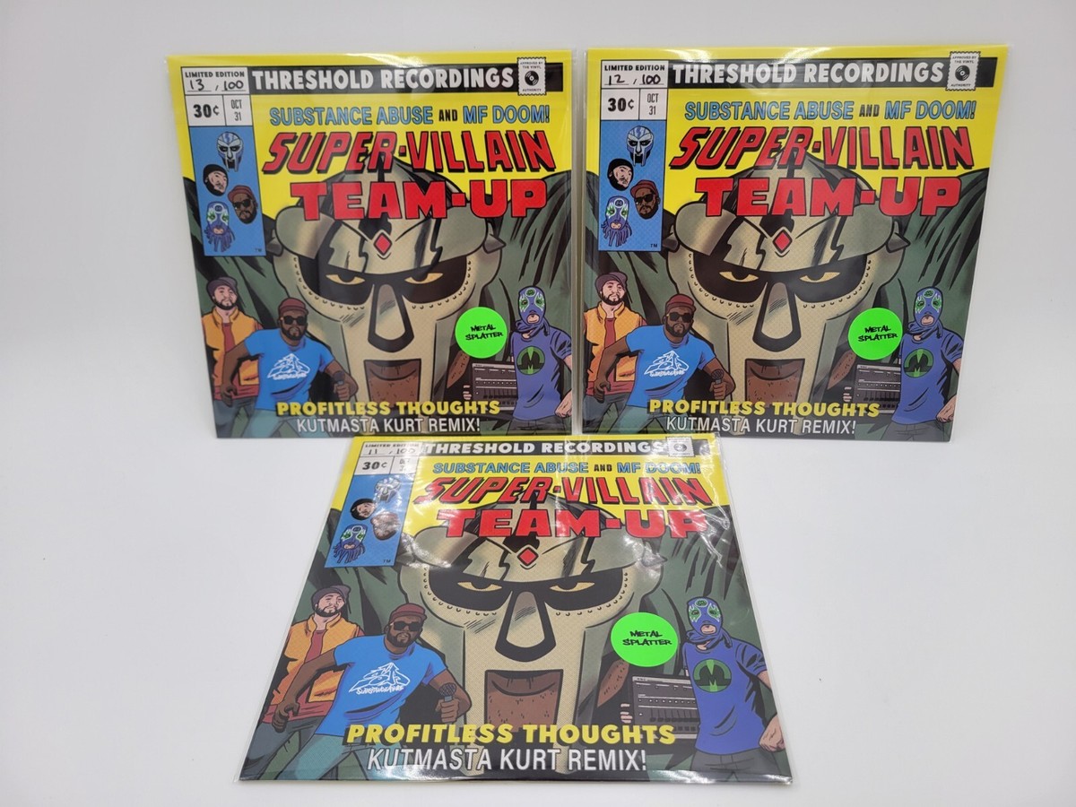世界100枚限定 SUBSTANCE ABUSE & MF DOOM カラー7\