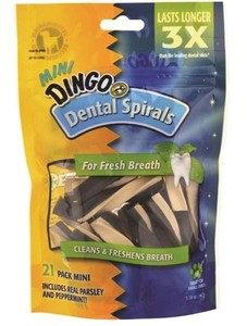 dingo dental spirals