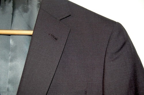 Country Road Mens Business Black Suit Merino Wool, RRP $750 - 第 3/13 張圖片