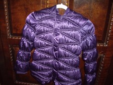 T8 NWT Girls Size M 7 8 Gymboree Purple Shine Puffer Coat Hooded Fleece Lined