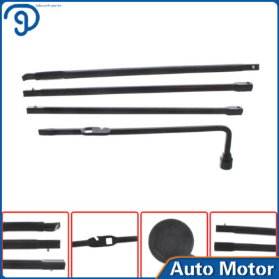 For Chevy GMC Sierra 1500 2500 3500 Spare Tire Lug Wrench Jack Tool Kit 99-2015
