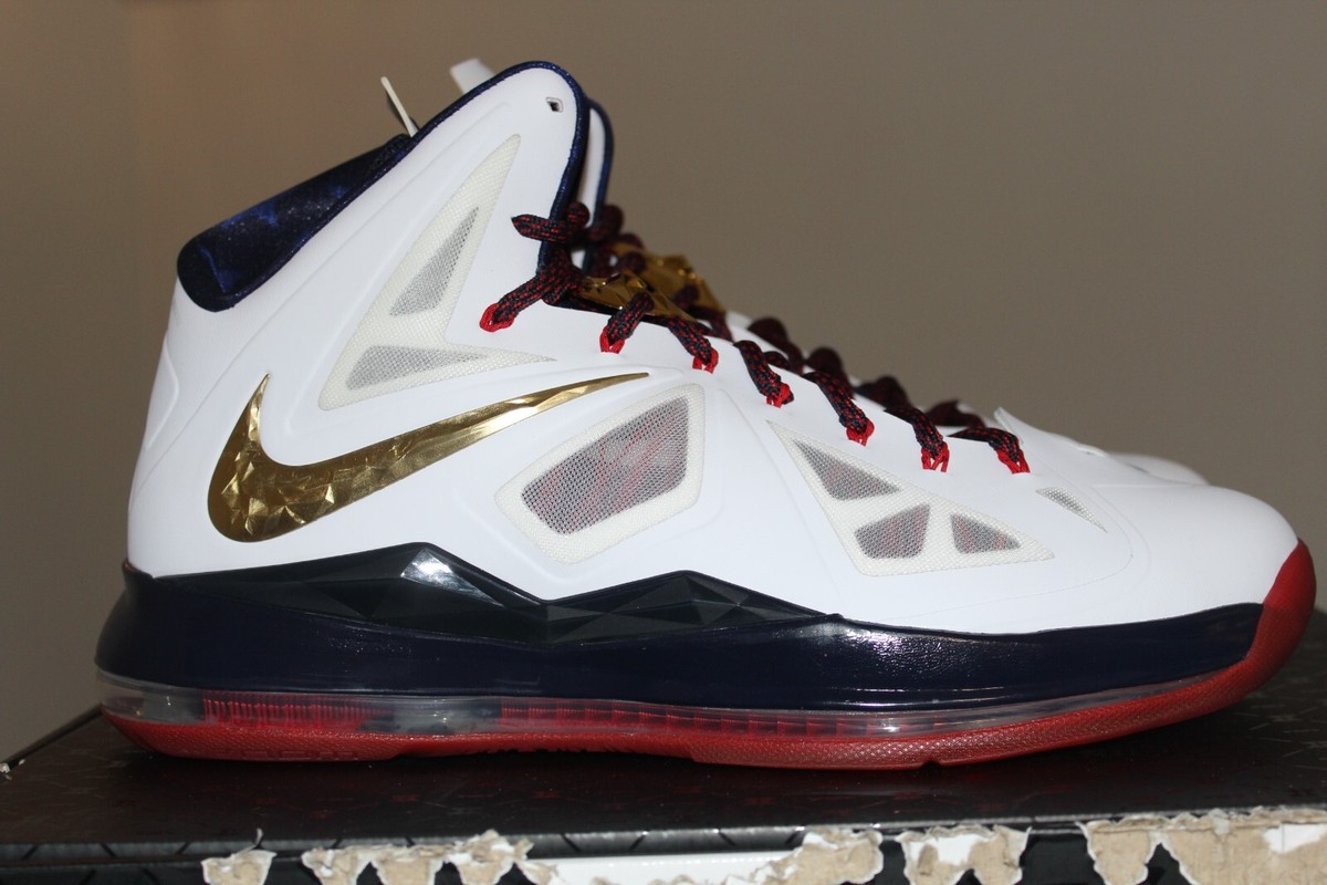 lebron 10 gold medal