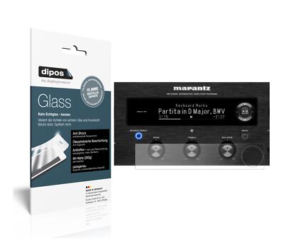 2x Schutzfolie für Marantz PM7000N matt - Anti-Shock 9H Folie dipos Glass