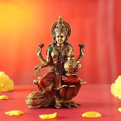 akshmi Devi Idol Statue for Home Puja Goddess Laxmi Idols  For richness and well