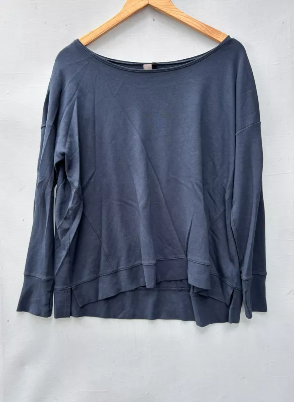 sweaty-betty pullover slouchy crewneck sweatshirt