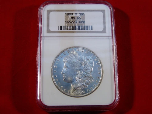 1900-O MS65 Morgan Silver Dollar NGC Certified