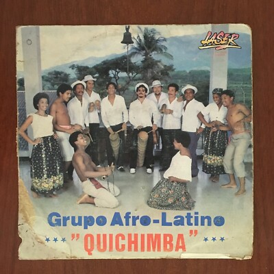 Grupo Afro-Latino   Quichimba [1983] Vinyl LP Latin Folk Laser Records El Diablo