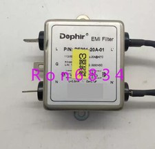 1pc used EMI FILTER Filter DEPHIR DF201-20A-0...