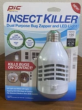 Bug Zapper PIC Insect Killer Dual Purpose Zapper and LED Light