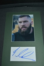 FLORIAN MUNTEANU signed autograph A4 mat in person MARVEL SHANG CHI