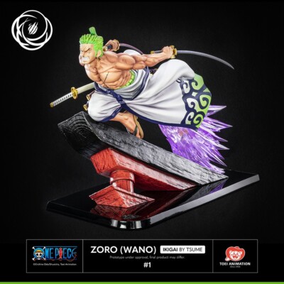 One Piece tsume art Roronoa Zoro Wano Arc Statue Rare | eBay