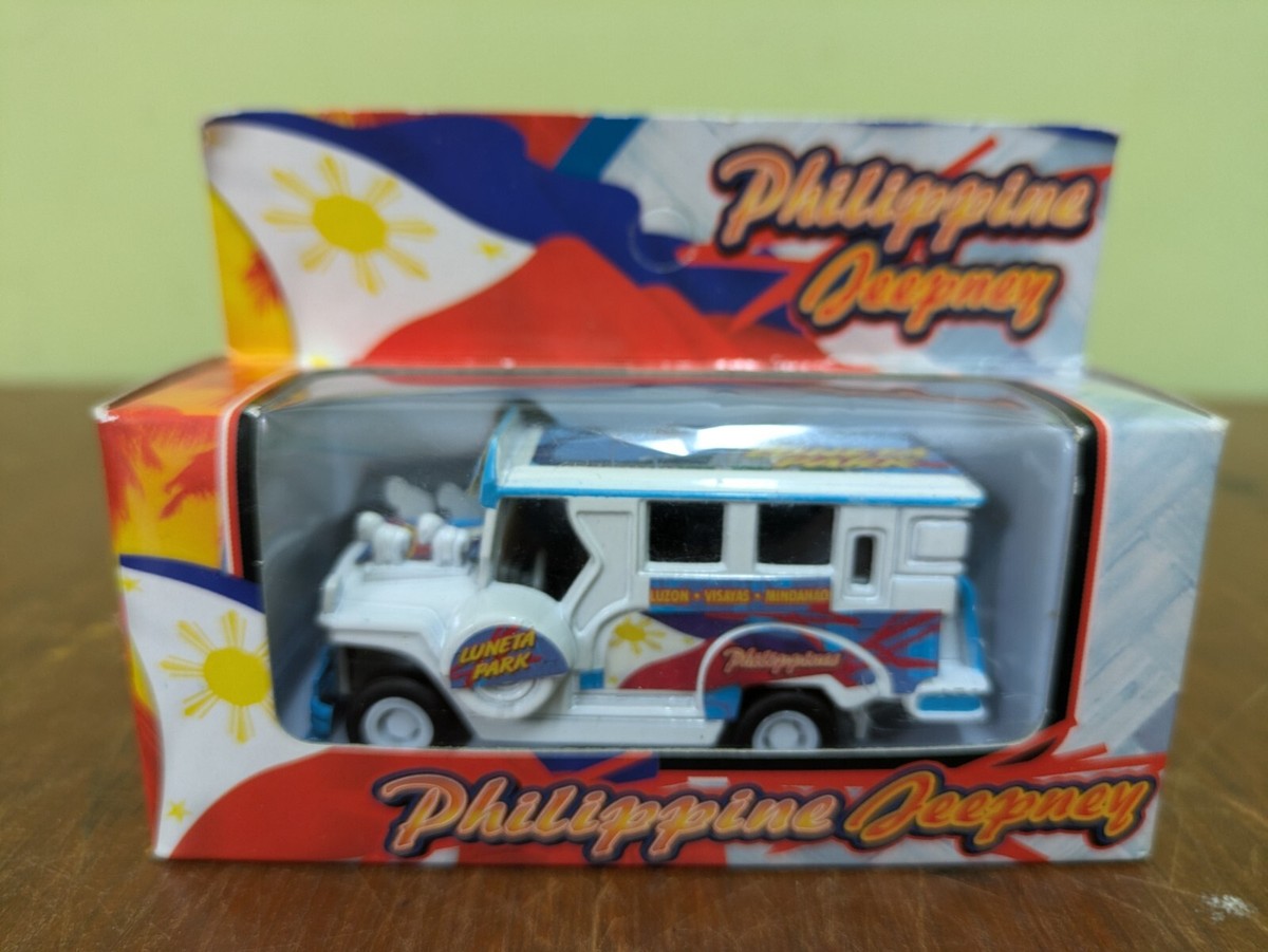 Philippines Jeepney Die Cast Metal Vehicle With Pull Back Action