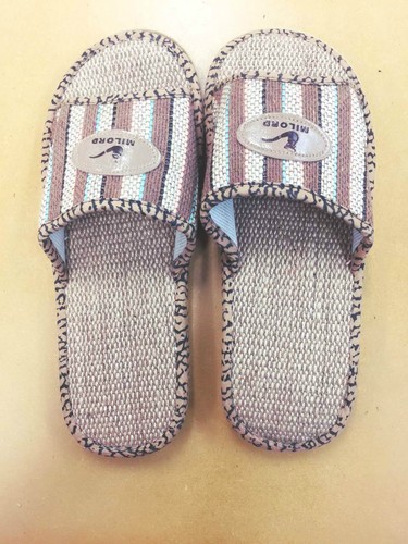 Women men unisex Sandals slippers Shoes Casual comfortable Natural Linen 麻拖鞋 - Picture 4 of 5