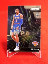Obi Toppin Instant Impact Rookie 2020 Prizm Basketball Card #15
