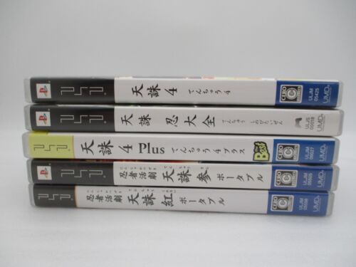 Psp Tenchu 3 4 4Plus Shinobi Taizen & Kurenai 5Games Dal Giappone From Software - Foto 3 di 11