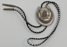 Original Boy Scouts National Jamboree 1973 Staff Coin Bolo Tie BSA