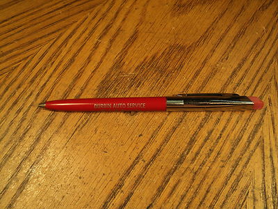 Vintage Ballpoint Pen Advertising Durbin Auto Service, Hagerstown, Md