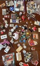 Huge Vintage Sewing Lot Pin Cushions Thread Buttons Needles Spools Threader