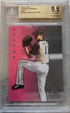 2018 Leaf Premier Rookies Pink Shohei Ohtani (#/10) - BGS GEM MINT 9.5