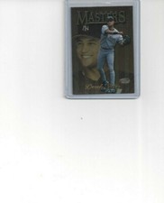 1997 Topps Finest Master Derek Jeter Gold Embossed Die Cut