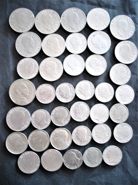 Konvolut Über 100 italienische Münzen meißt vor 1945 - Teils vor 1900