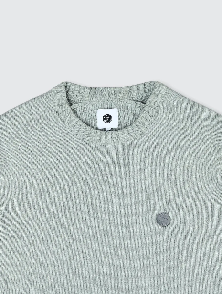 Pretty green cheap grey jumper