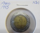 1995 MEXICO 1 PESO COIN Bi-Metallic — photo 1