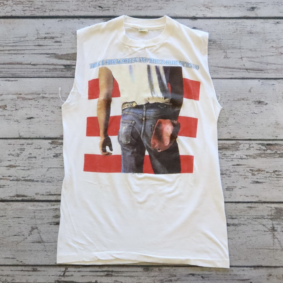 Vintage Bruce Springsteen Born In The USA Tour 84-85 Cut Off