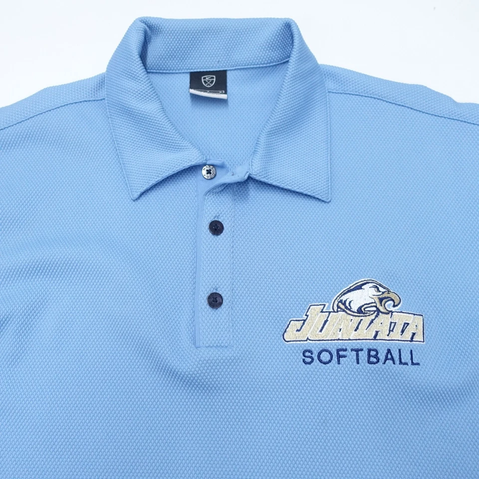 Camisa Polo Nike Sphere Dry Para Hombre Grande Azul Juneata Eagles Softbol Manga Corta Foto 2 de 4