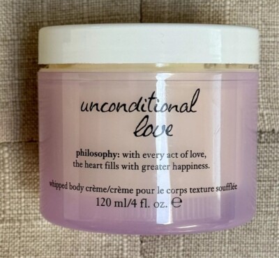 NEW Philosophy Unconditional Love Whipped Body Creme Cream 4 oz MADE IN USA