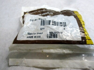 #ad Pneumatic Quick Disconnect Plug Lawson 3 8 In. Male 300 PSI Working Pressure $11.00
