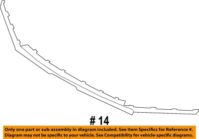 Genuine BMW X4 G02 X-line Underride Protection Front Chrome  