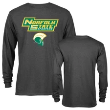 Norfolk State University Spartans Classic Arch Mascot Long Sleeve T-Shirt