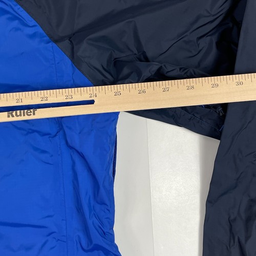 Columbia Jacket Men Extra Large Blue Omni-Tech Full Zip Waterproof Hiking Skiing - Picture 15 of 16
