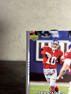 2007 Upper Deck First Edition Football Card #63 Eli Manning-Fast  Shipping-NM! | eBay