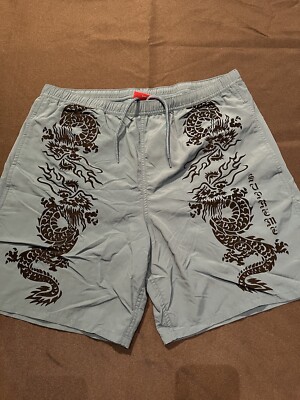 SUPREME FIRE DRAGON 21SS SWIMMING TRUNKS SHORTS SIZE S BUT FITS
