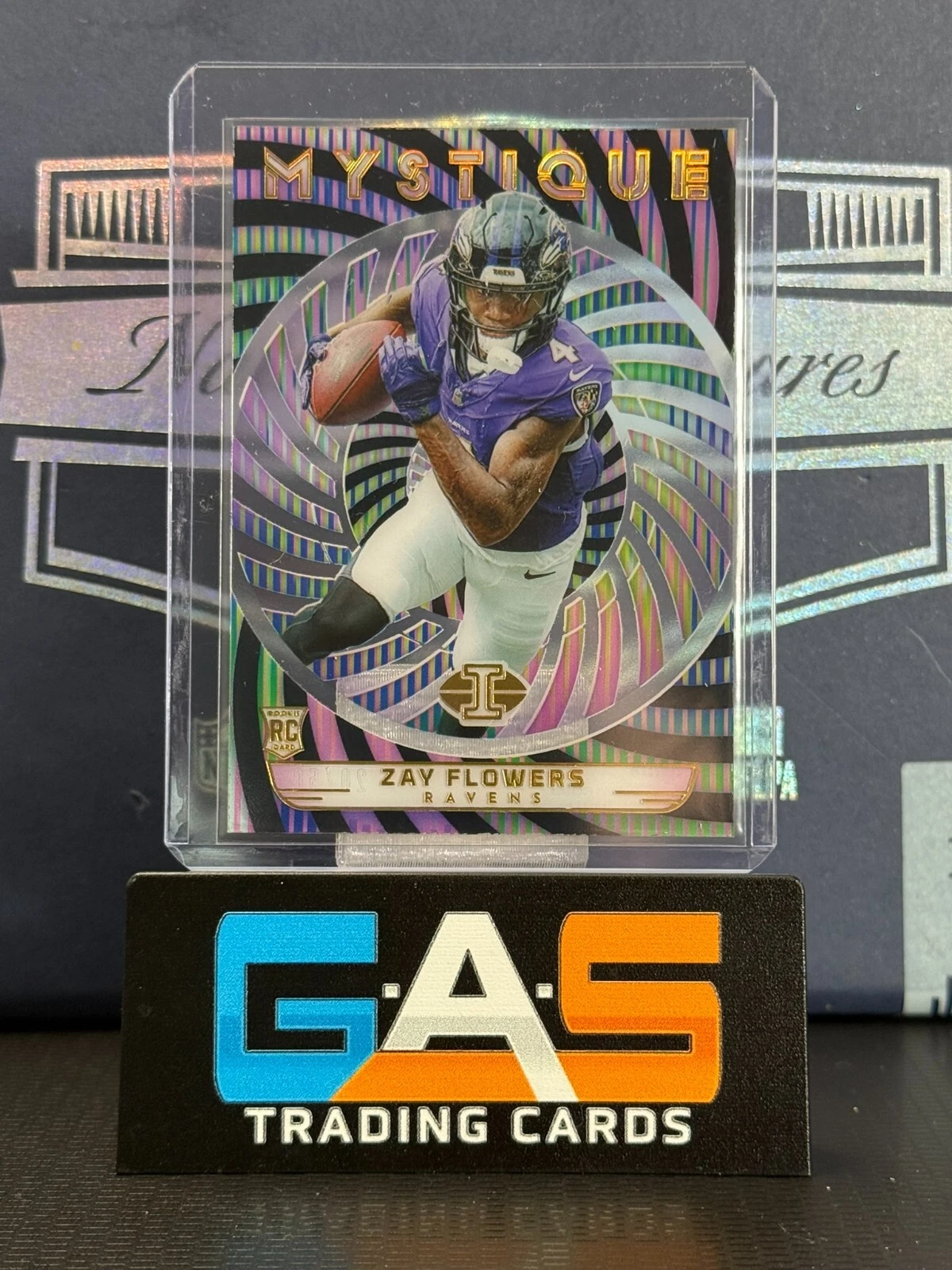 Zay Flowers Panini Illusions Mystique #42 Black