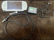 Sony PSP-3000 White Console w/Winning Eleven Game