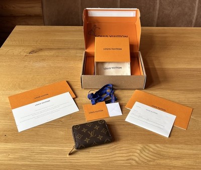 LOUIS VUITTON  Zippy Coin Geldbörse Monogram Canvas Damen