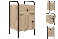 Nachttisch Sonoma-Eiche 35X36,5X61 Cm Holzwerkstoff