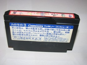 Hydlide 3 Famicom NES Japan import +box sticker (no manual) US Seller