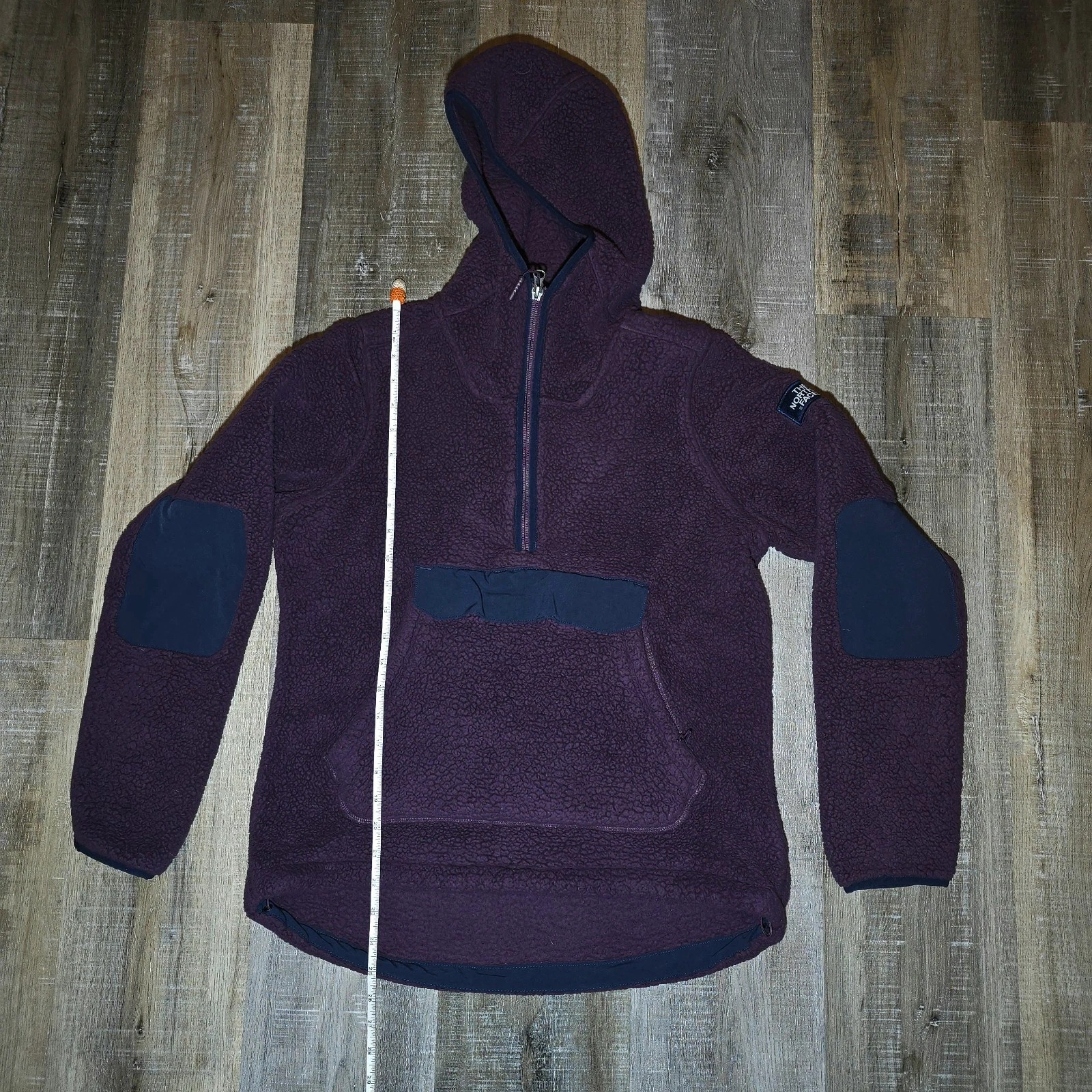 The North Face Campshire Fleece Purple & Navy Women’s Pullover Hoodie Small
