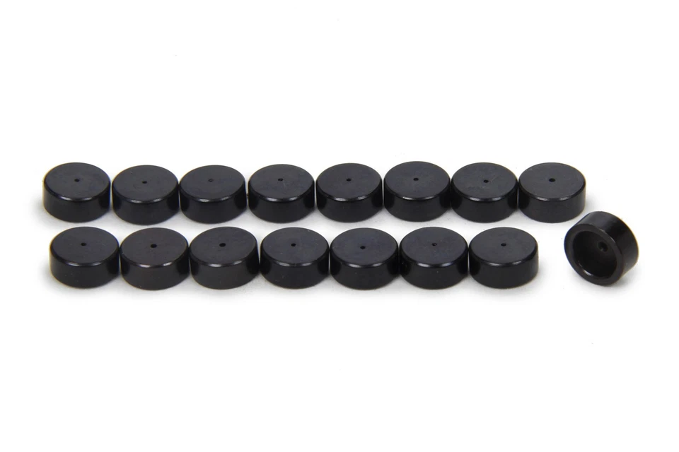 Comp Cams 619-16, Set of 16 Natural Steel 5/16 Chry Hemi Lash Caps (Short Cap) . - Image 3 of 4