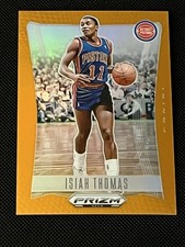 2023-24 Panini Prizm Deca Orange Prizm /49 Isiah Thomas #84 HOF Detroit Pistons