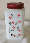 Vintage Mckee Tipp City Milk Glass Climbing Vine Flour Shaker Jar