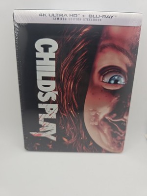 BRAND NEW *CHILD'S PLAY* SCEEAM FACTORY LIMITED EDITION 4K UHD BLU-RAY STEELBOOK