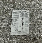 Vintage Barbie Ken MATTEL DAILY NEWSPAPER Knit Hit Business Appointment KOREA