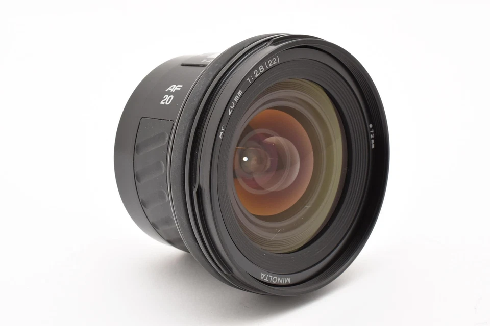 Minolta AF 20mm f/2.8 Gran Angular Para Sony A Mount From JAPAN [Exc+++] #253... - Imagen 4 de 4